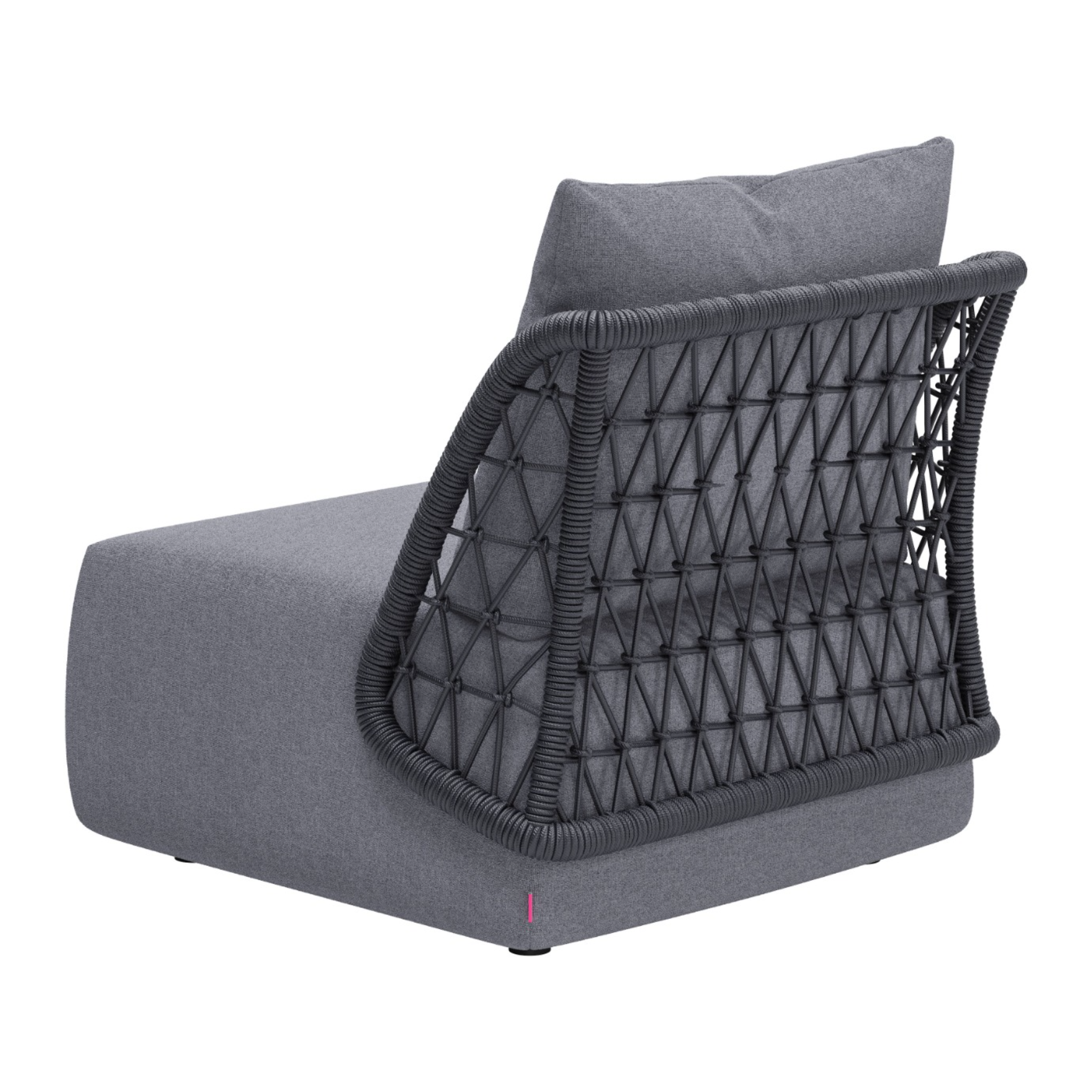 Gray-outdoor-chair-with-black-rope-backrest-in-a-modern-design---productpage---