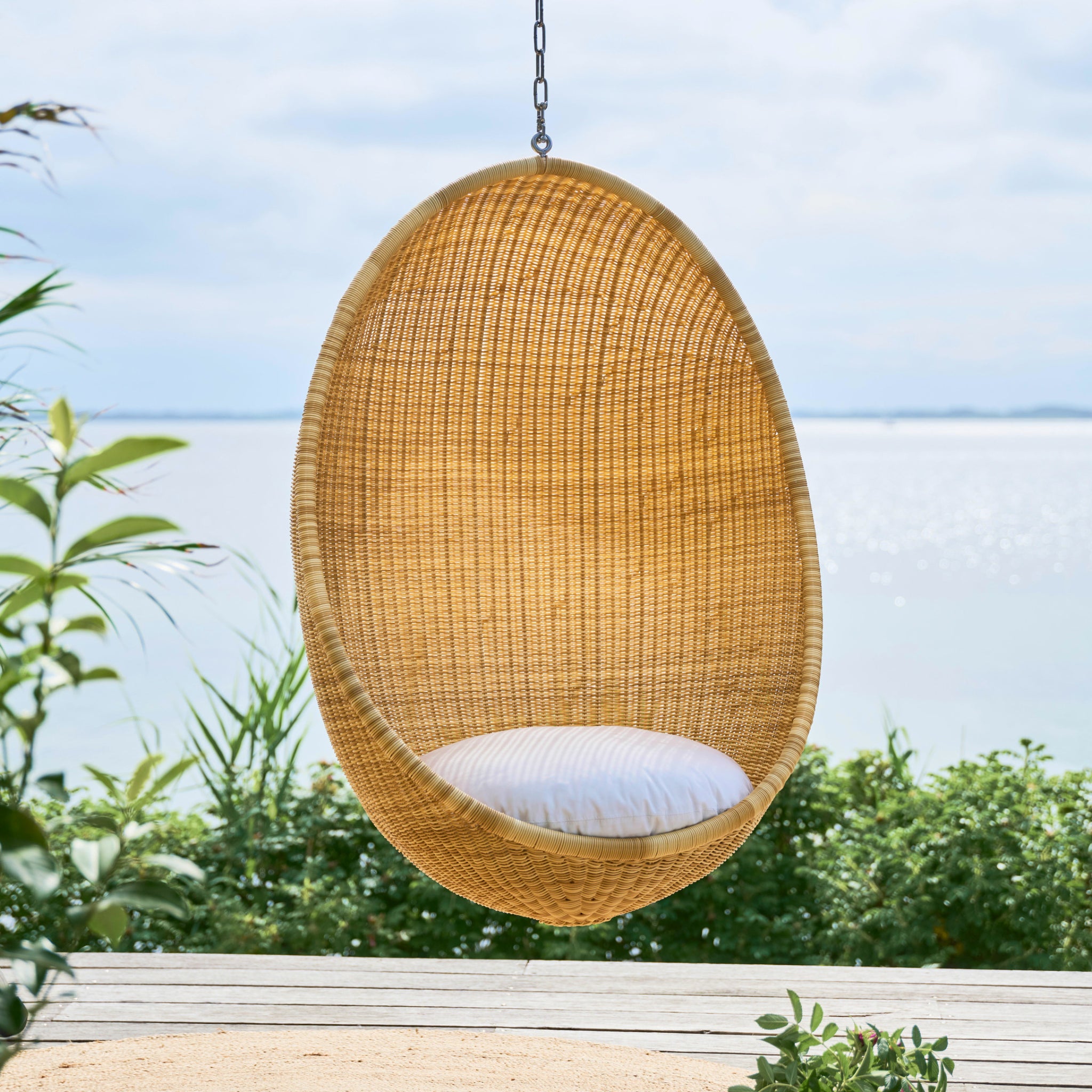 Hanging Egg Chair Exterior