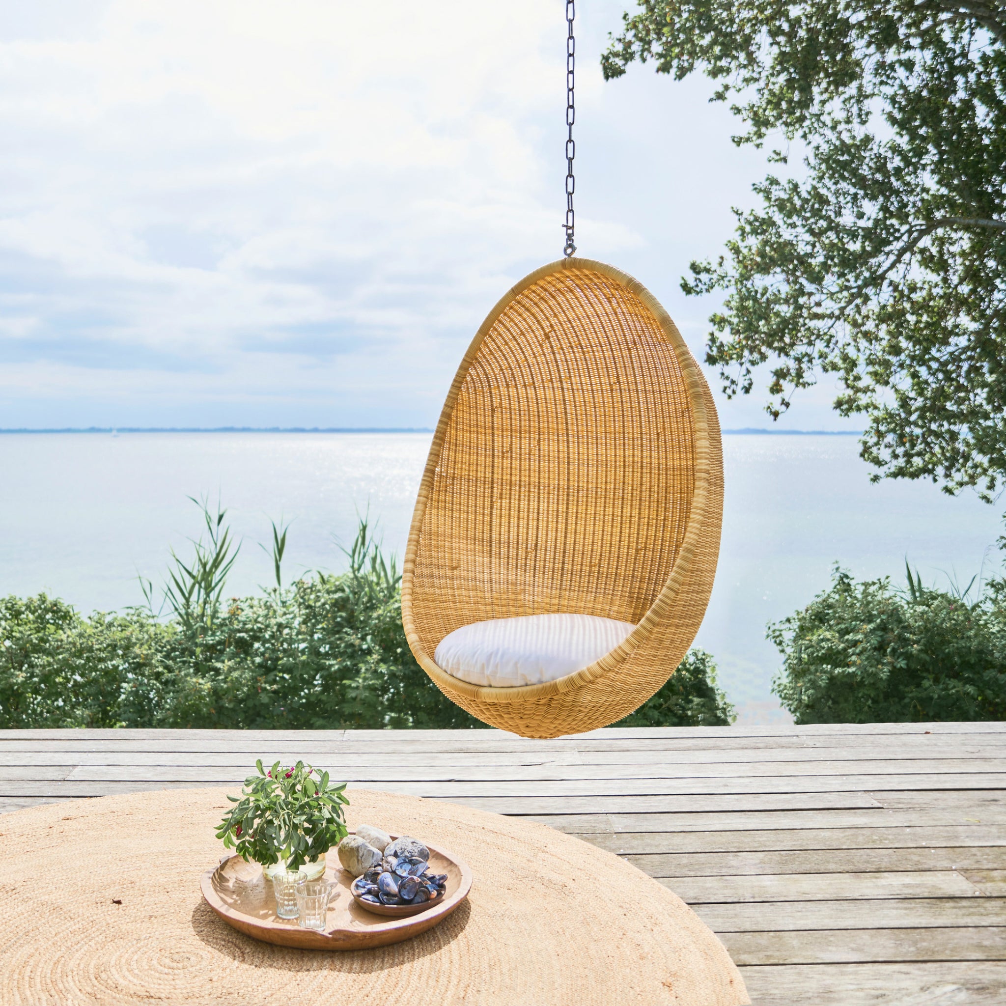 Hanging Egg Chair Exterior