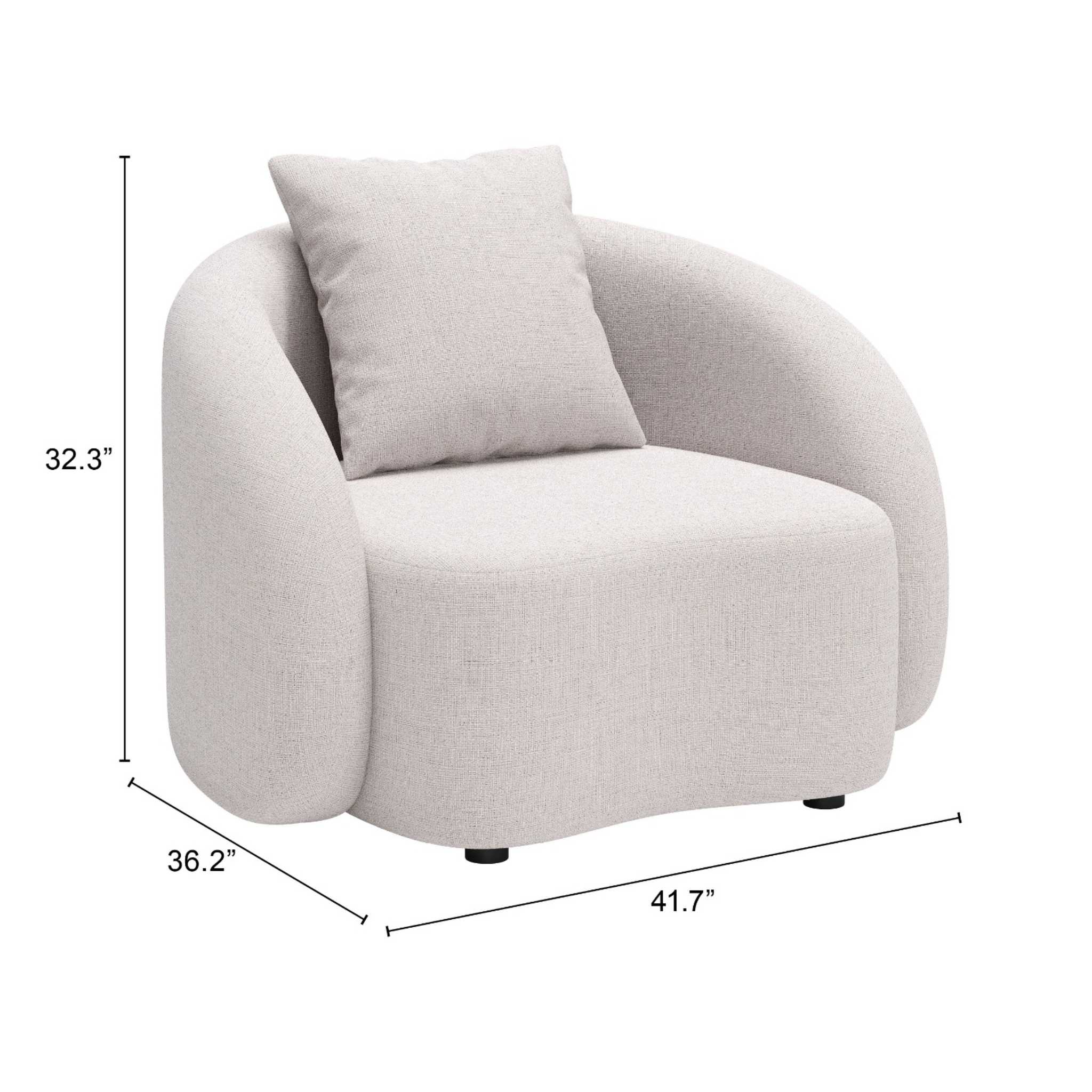 Modern-beige-chair-with-curved-design-and-dimensions-illustrated---productpage---