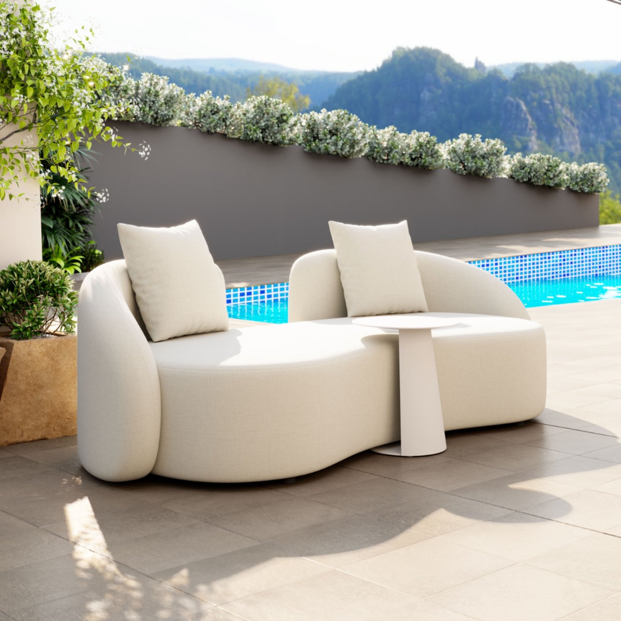 Contemporary-beige-sofa-with-unique-design-by-poolside---outdoor-scenery---productpage---