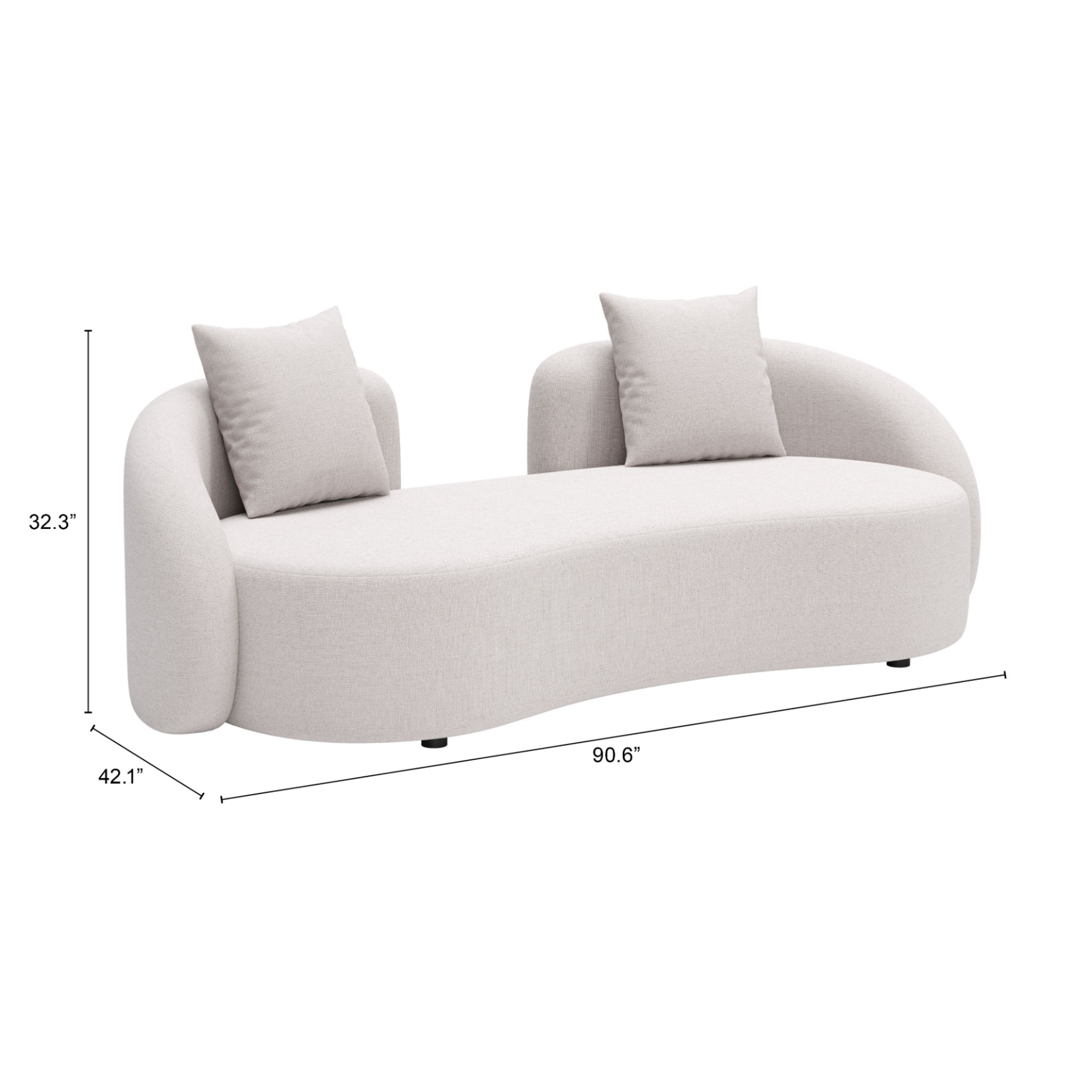 Contemporary-beige-sofa-with-wavy-shape-and-cushions---90.6x42.1x32.3-inches---productpage---