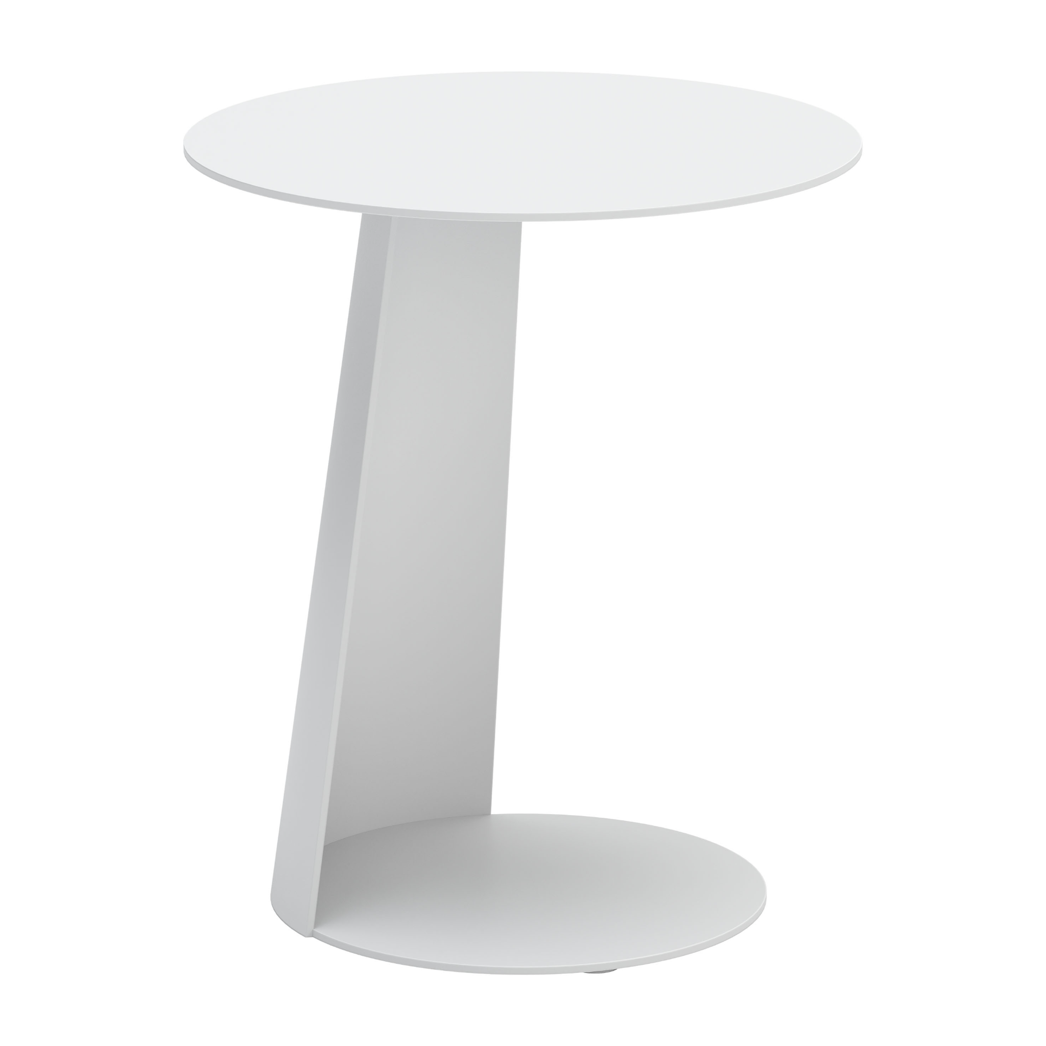 Modern-white-round-table-with-angled-leg-on-white-background---productpage---