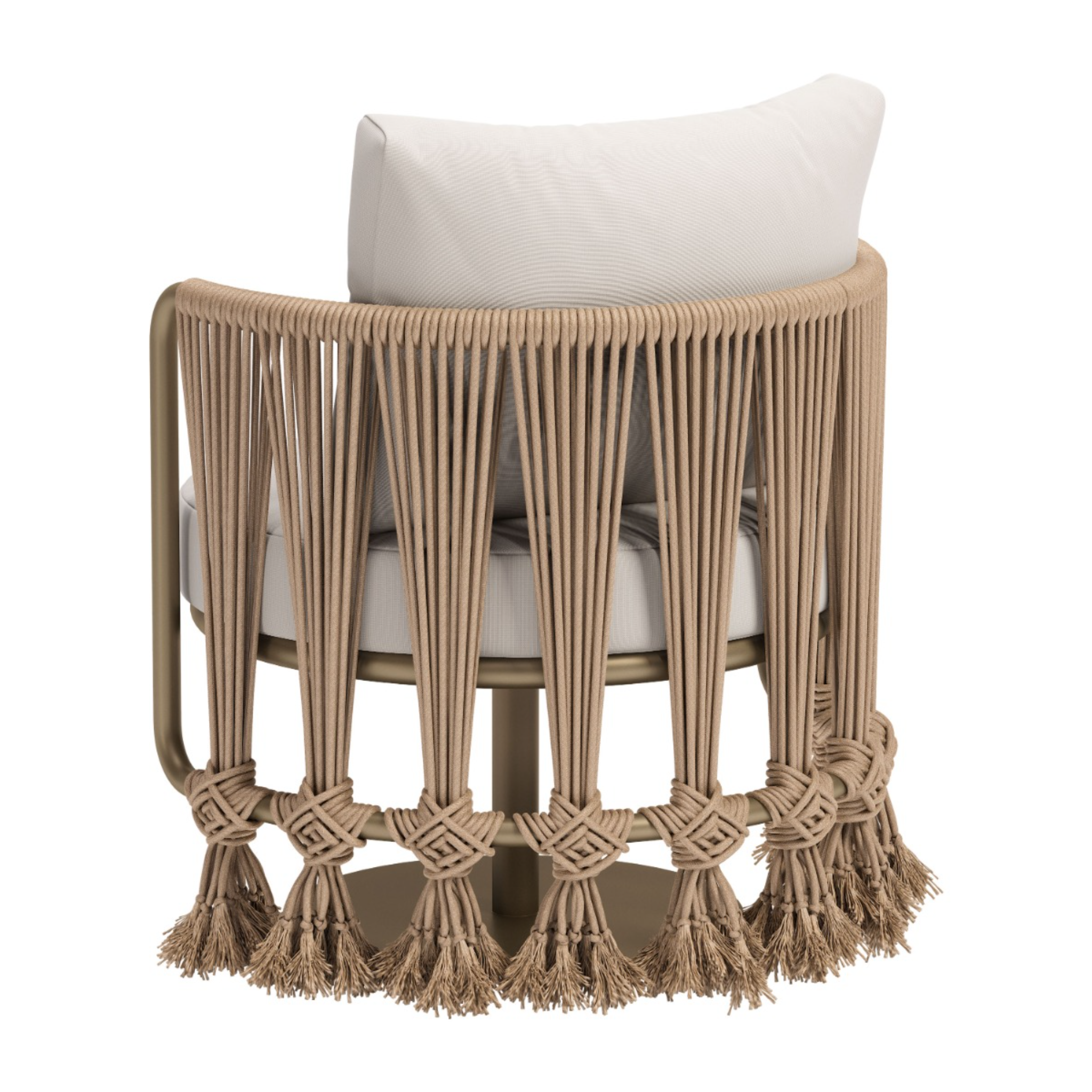 Back-angle-view-of-tassel-decorated-outdoor-patio-chair-with-white-cushions---productpage---