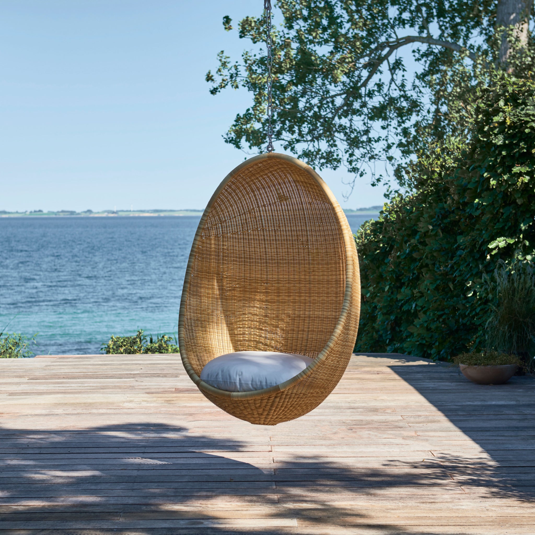 Hanging Egg Chair Exterior